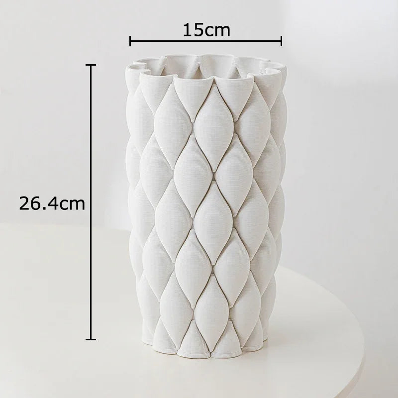 Afralia™ Minimalist Ceramic Vase for Creative Plant Pot Decoration and Flower Arrangement