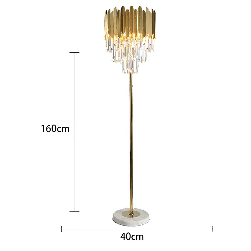 Afralia™ Modern Golden Crystal Pendant Chandelier for Luxurious Living Room Decor