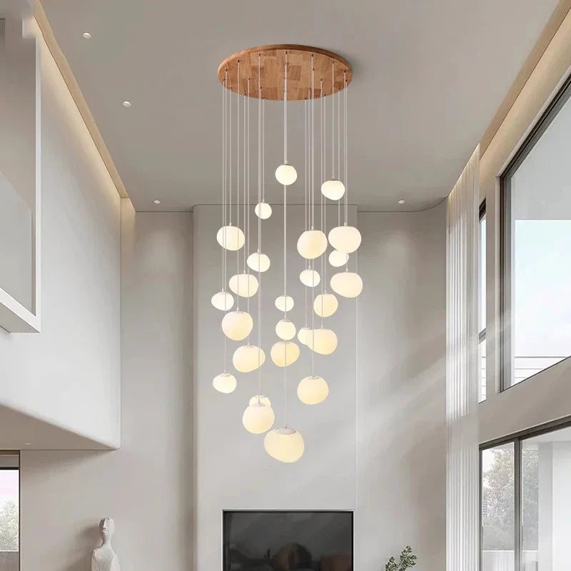 Afralia™ Nordic Dining Room Pendant Ceiling Chandelier for Indoor Lighting