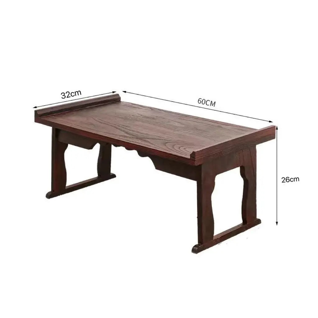 Afralia™ Antique Chinese Style Solid Wood Table for Hanfu Shoots & Tea Time