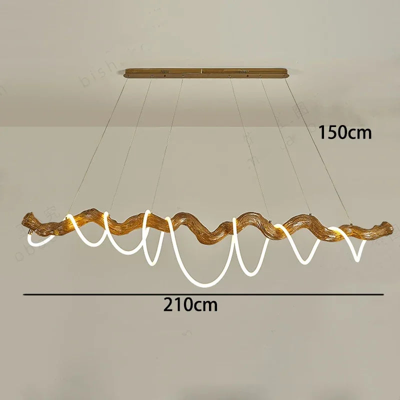 Afralia™ LED Pendant Light Chandeliers for Modern Home Decor & Indoor Lighting