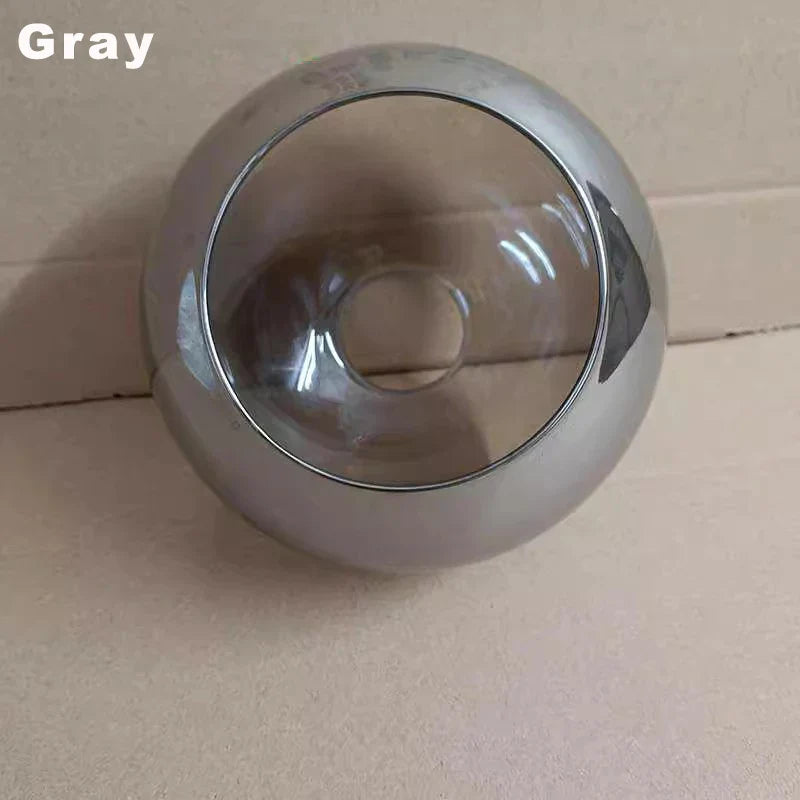 Afralia™ Glass Ball Up Down Lampshade E27/E28 Pendant Chandelier Ceiling Light Cover