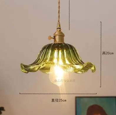 Afralia™ Glass Pendant Lights for Bedroom Dinning Living Room