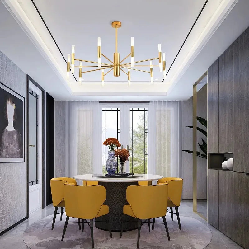 Afralia™ Nordic Chandeliers: Modern Living Room & Dining Room Pendant Lamps & Lighting Fixtures
