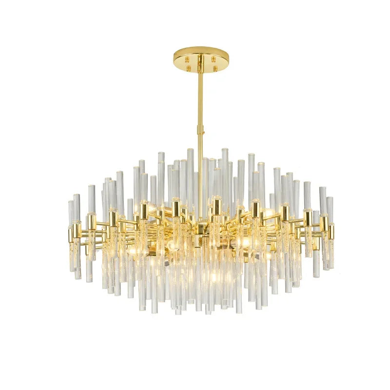 Afralia™ Nordic Crystal Chandelier Ceiling Light for Home Decor