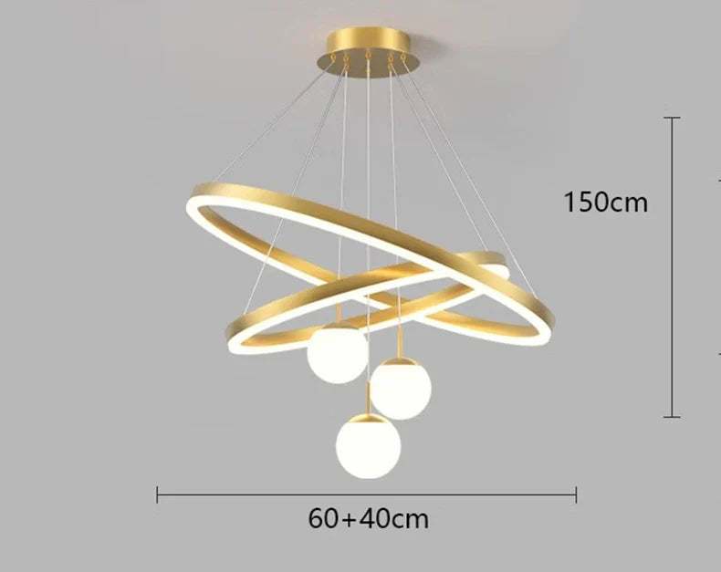 Afralia™ Modern LED Branch Chandelier for Living Room, Staircase, and Entrance Hall