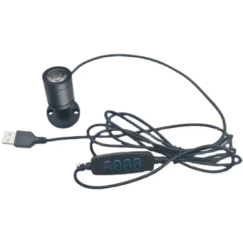 Afralia™ Mini Spotlight: Dimmable USB Focus for Cabinets, Wine Closets, Model Display Case