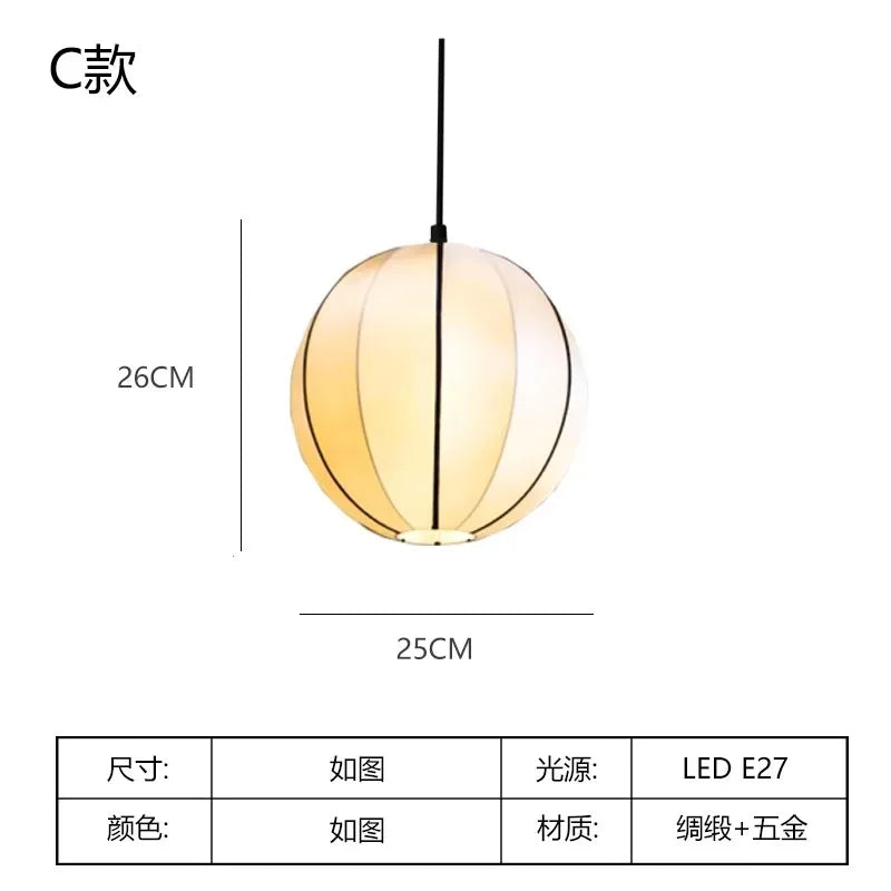 Afralia™ Wabi-sabi Medieval LED Pendant Light for Home Decor Living Room Bedroom