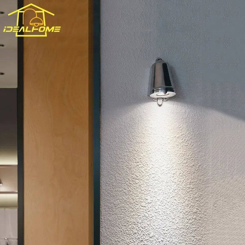 Afralia™ Vintage LED Wall Lamp Horseshoe Design, Waterproof, E27 for Bedroom, Cafe