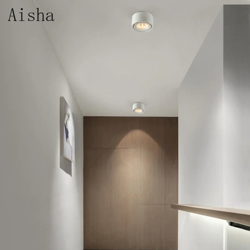 Afralia™ LED Aluminum Spotlight Ceiling Lamp for Living Room Dining Room Lighting