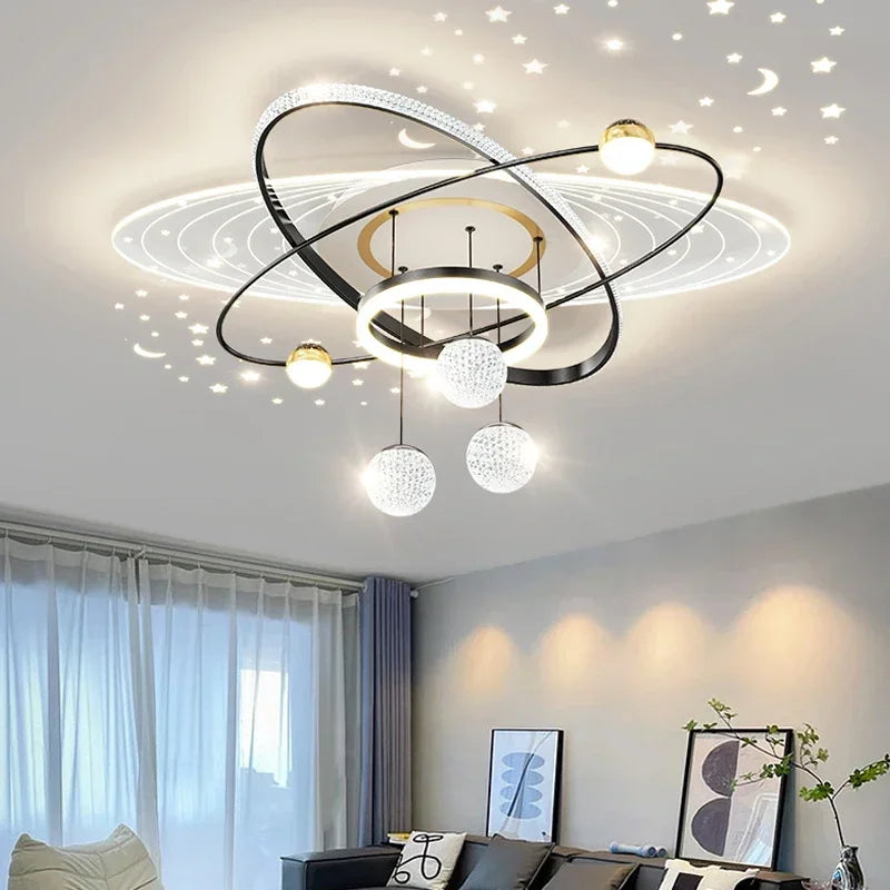 Afralia™ Oval Chandelier LED Pendant Light for Stylish Home Decor Lighting