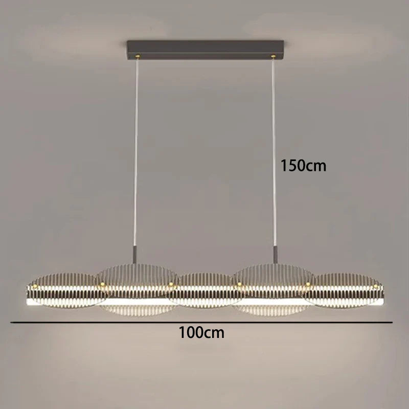 Afralia™ LED Pendant Chandelier for Modern Home Decor in Living and Dining Room Lighting