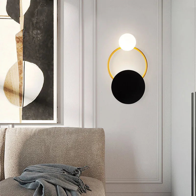 Afralia™ Modern LED G9 Wall Sconce - Dual Lamp Ball Wall Fixture