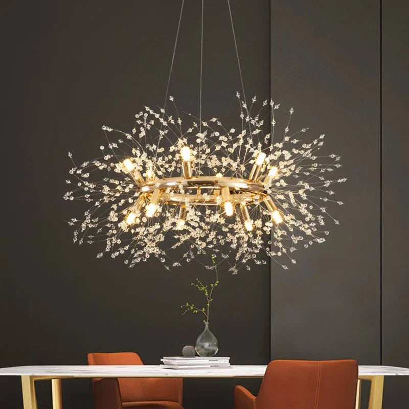 Afralia™ LED Pendant Chandeliers for Modern Living and Dining Room Decor