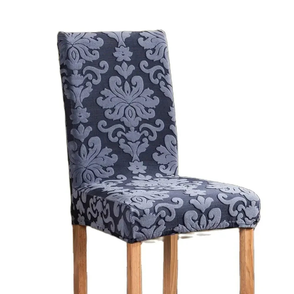 Afralia™ 3D Embossed Print Spandex Chair Cover Slipcovers - Stretch, Elegant, Durable