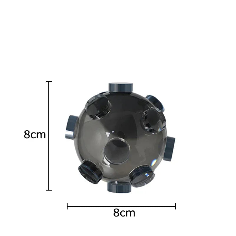 Afralia™ Virus Cell Crystal Ball Sculpture Room Decor