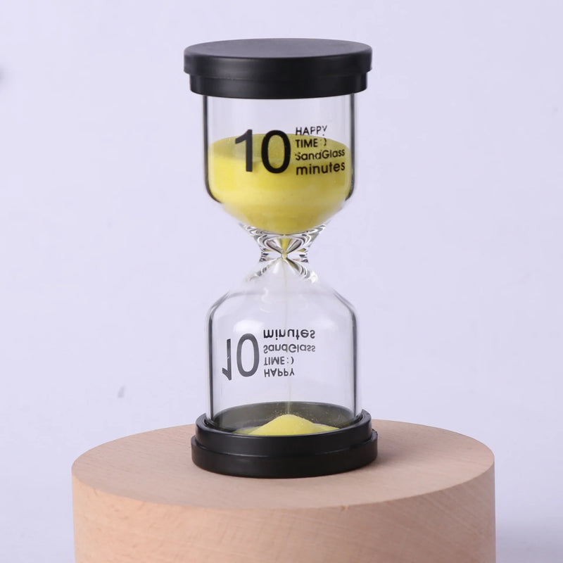 Afralia™ Kids 30-Minute Hourglass Sand Timer for Homework, Cleaning Teeth, 7 Colors