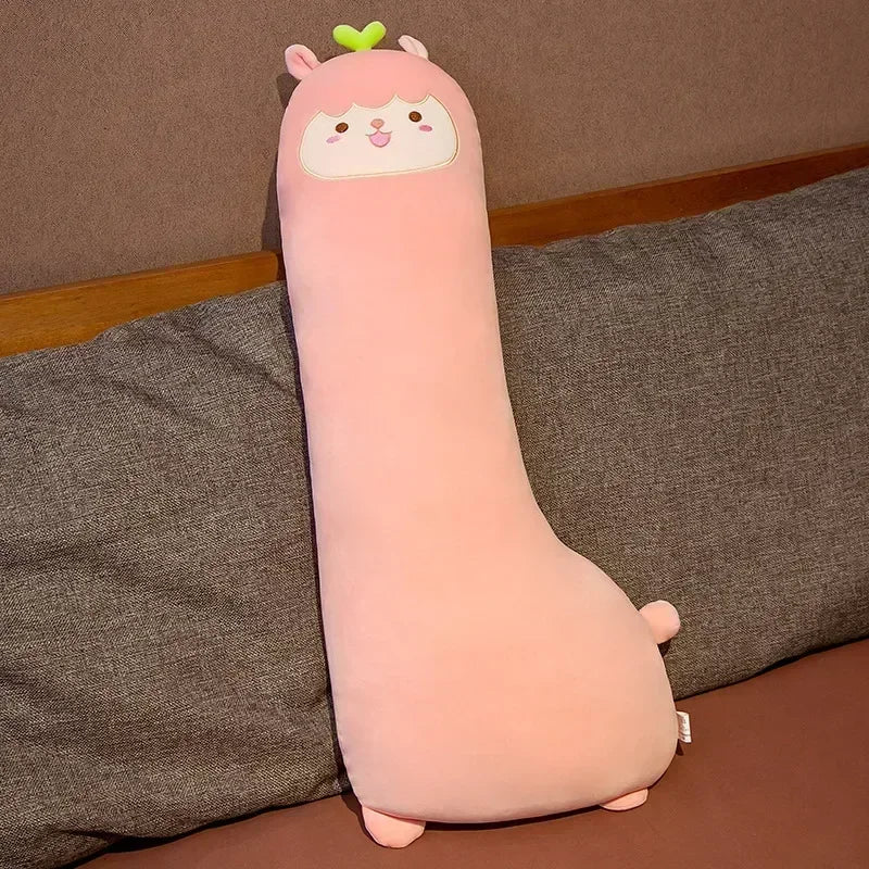 Afralia™ Cartoon Animal Side Sleep Body Pillow: Soft Cozy Long Pillow for Girlfriend, Schoolmate - Cute Birthday Gift