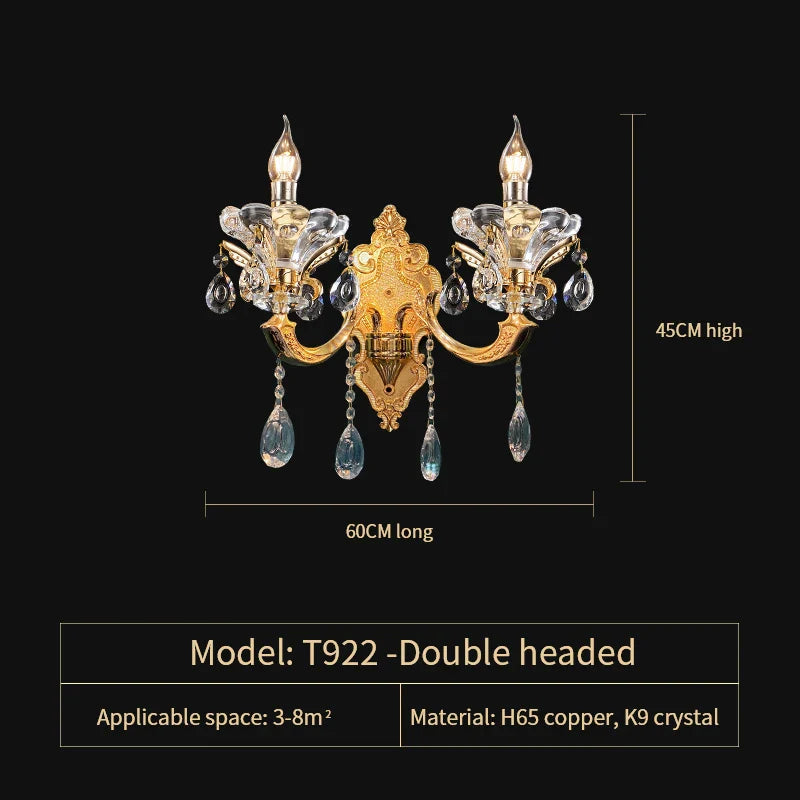 Afralia™ Elegant Crystal Chandelier for Living Room, Dining Room, and Bedroom