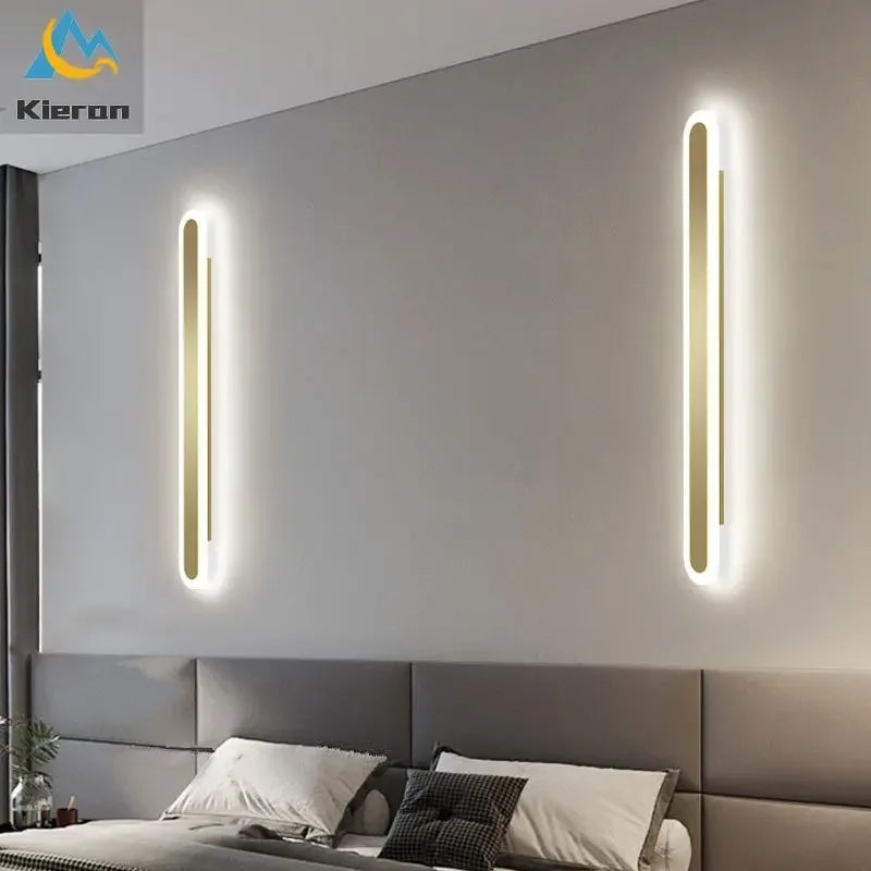 Afralia™ LED Strip Wall Lights for Bedroom Living Room Stairway Decor