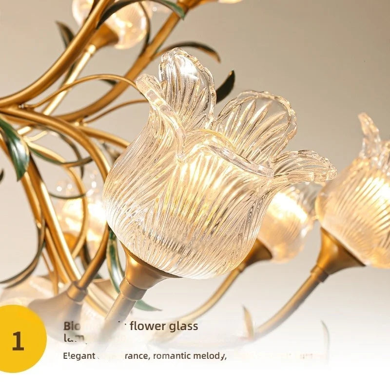 Afralia™ French Retro Crystal Pendant Light for Mid-Range Luxury Living Room