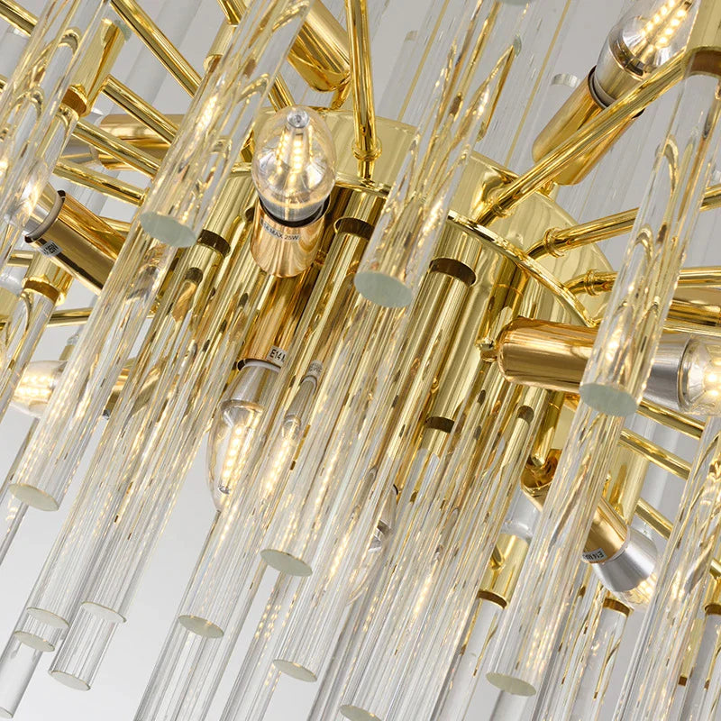 Afralia™ Crystal Chandelier: Elegant Luxury Pendant Lighting for Home, Restaurant & Hotel