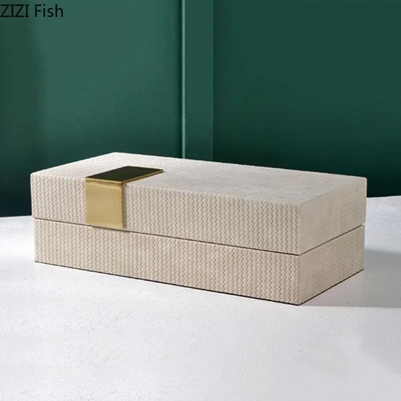 Afralia™ Leather Jewelry Box: Chic Storage Solution for Dresser or Desk