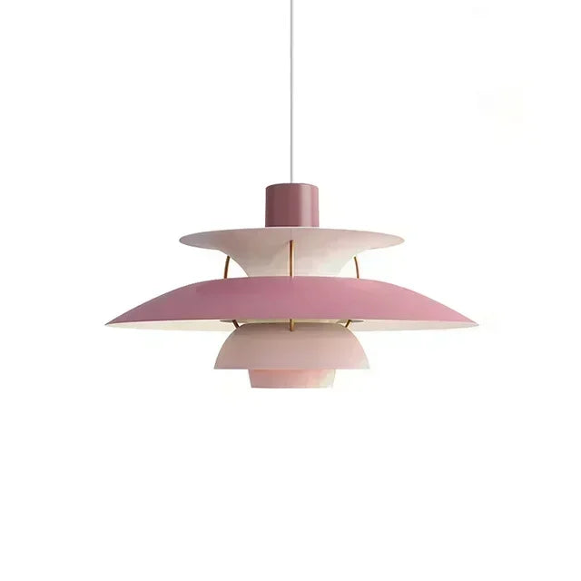 Afralia™ Colorful Umbrella LED Pendant Light for Living Room and Kitchen