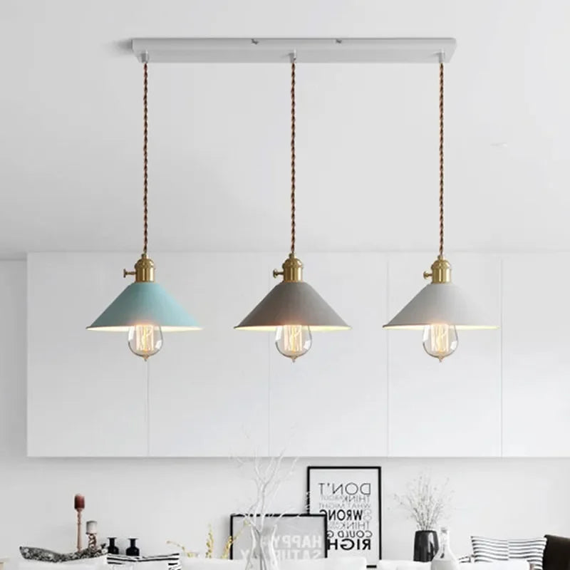 Afralia™ Modern Macaron Colorful Chandelier: Add Vibrance to Your Space