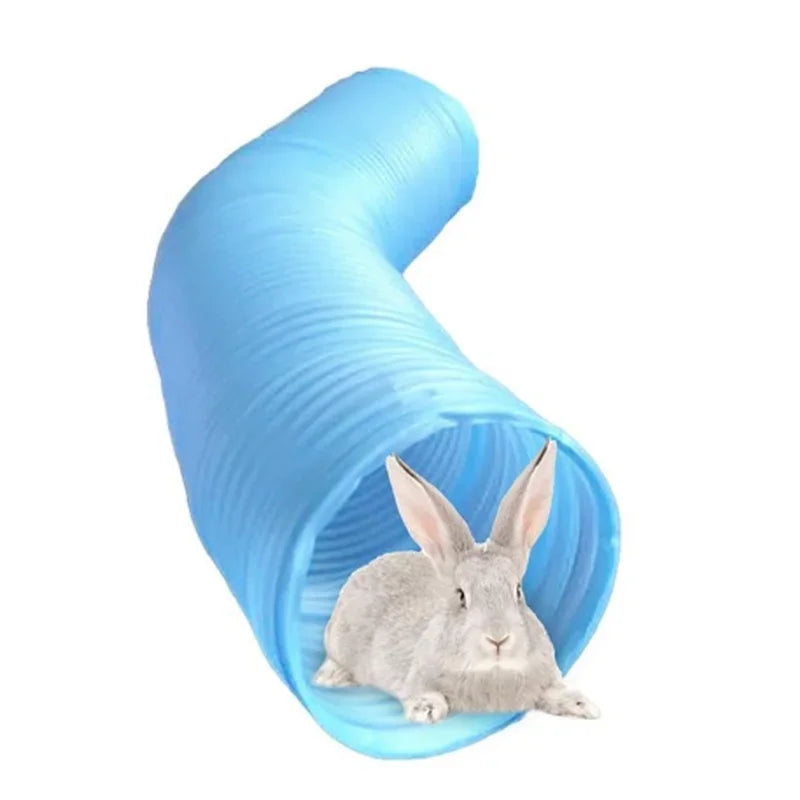Afralia™ Pet Tunnel: Creative Plastic Hamster Tunnel for Small Pets - 2 Colors