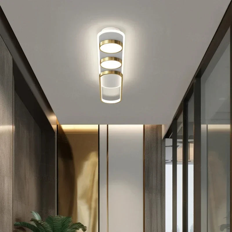 Afralia™ Nordic LED Ceiling Light for Modern Indoor Home Decor