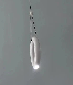 Afralia™ Metal Ring Pendant Lamp Italian Designer Restaurant Bar Studio Decor