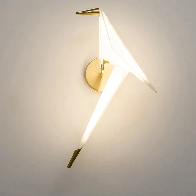 Afralia™ Little Bird LED Wall Lamp: Modern Light Luxury Fixture for Bedroom, Living Room.