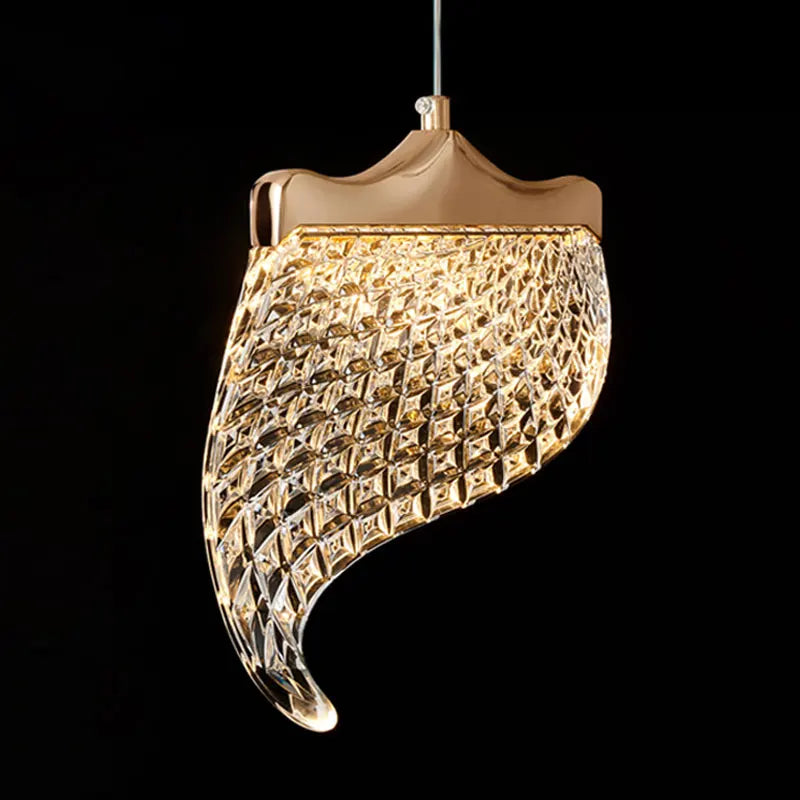 Afralia™ LED Staircase Chandelier: Modern Loft Lighting Fixture for Living & Dining Room