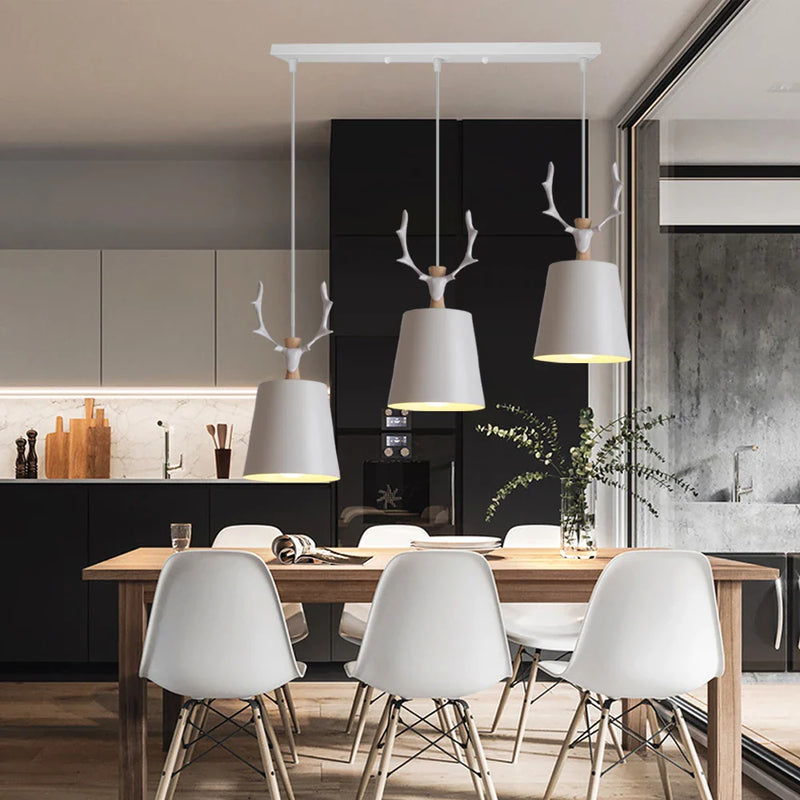 Afralia™ Sleek LED Pendant Lamps - Modern Loft Chandeliers for Home Decor and Lighting Fixtures