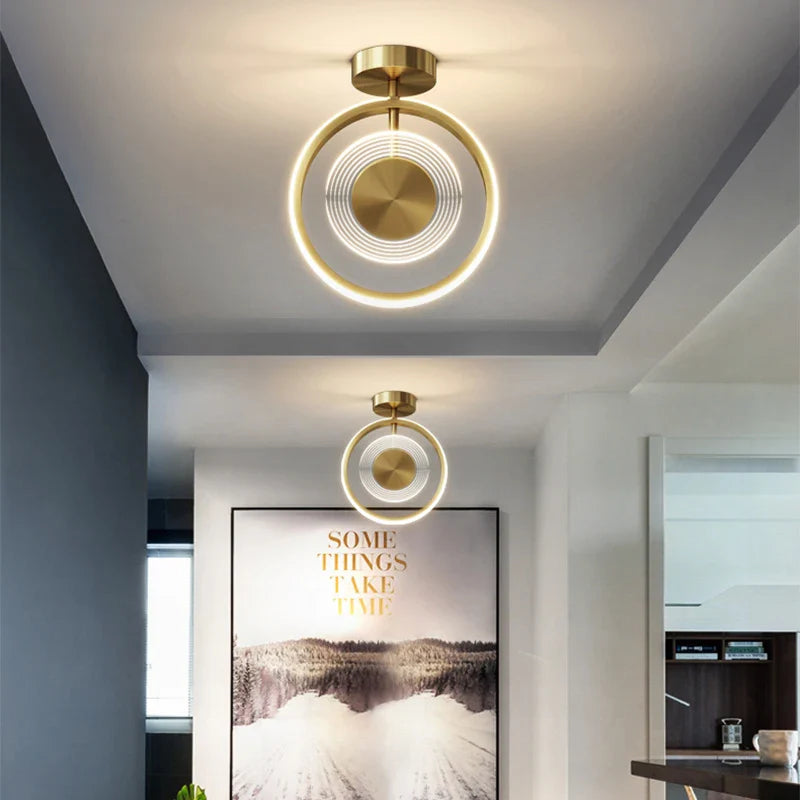 Afralia™ LED Ceiling Light - Modern Indoor Lighting for Home, Bedroom, Living Room, Corridor