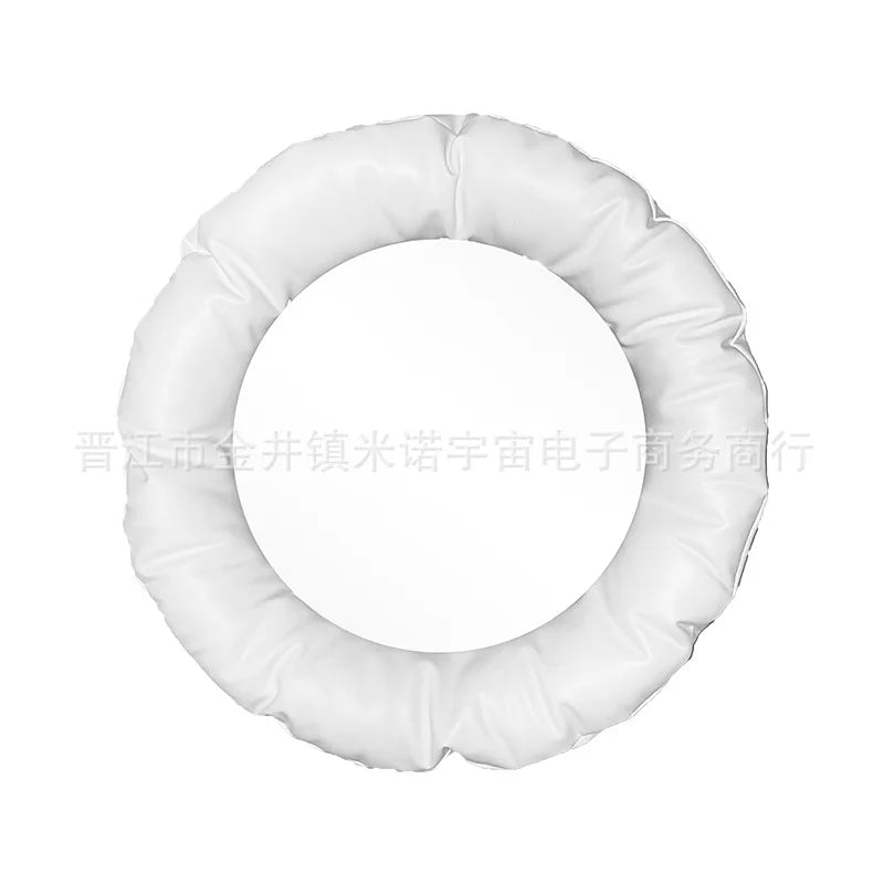 Afralia™ Metal Style Pillow Mirror with LED Light for Stylish Home Decor