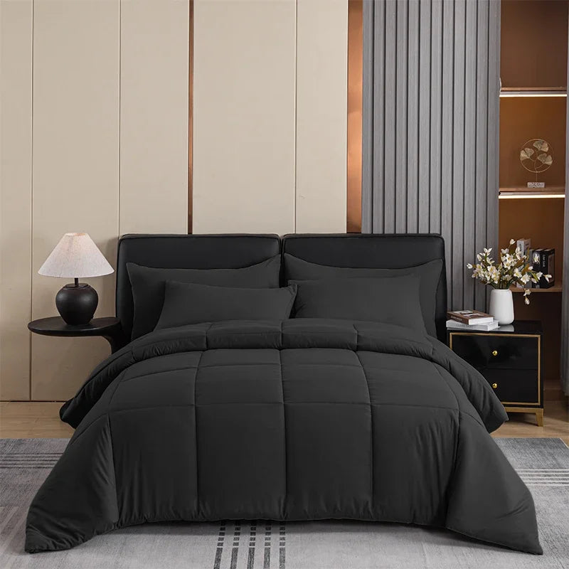 Afralia™ Queen Size Four Seasons Duvet Core: Soft, Breathable, Durable Quilted Blanket