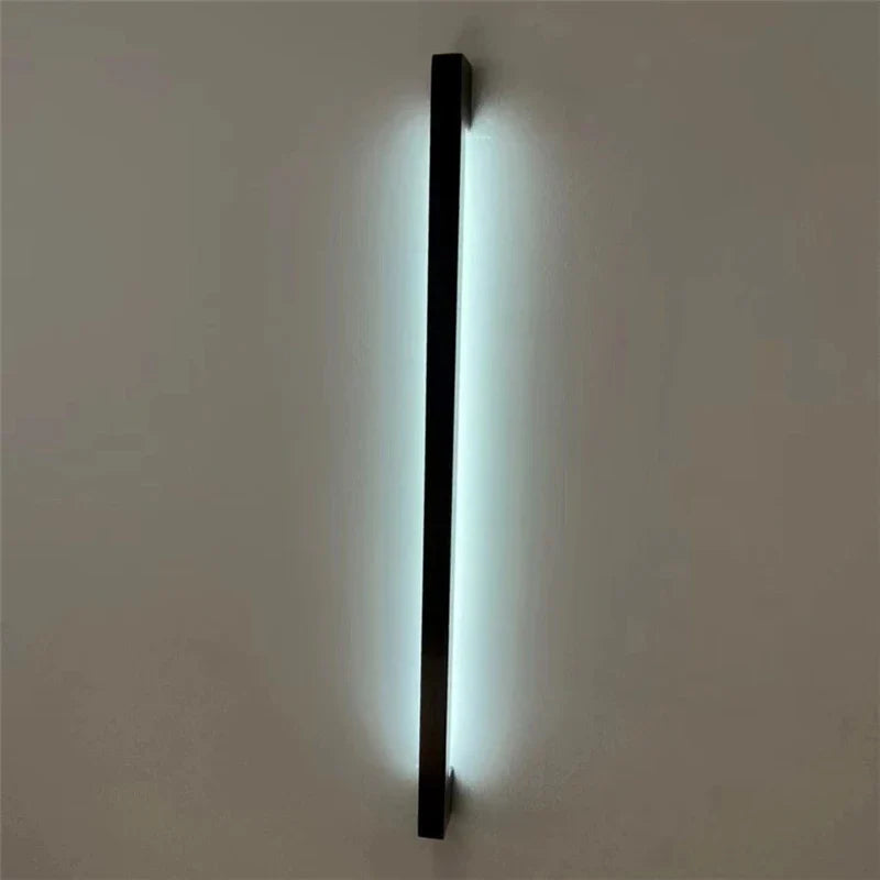 Afralia™ Modern Linear LED Wall Lamps for Stylish Interior Lighting