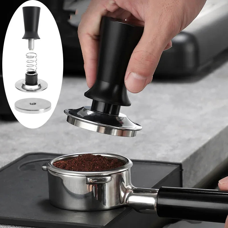 Afralia™ Espresso Tamper Set: 51/53/58mm Barista Tools with Calibrated Spring Loaded Pressure