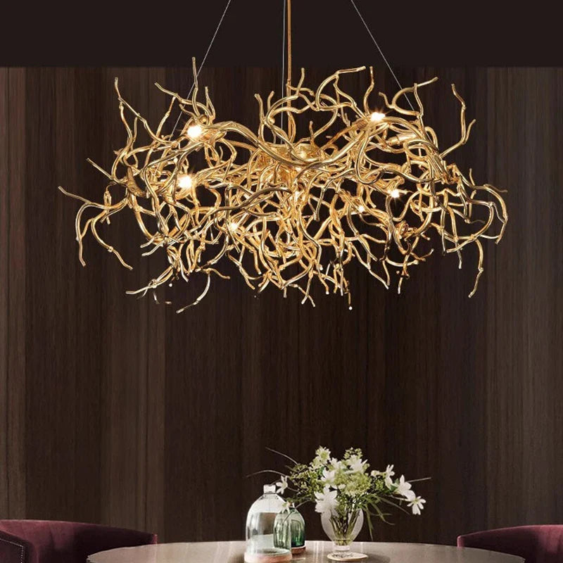 Afralia™ Modern LED Pendant Chandeliers for Living Room and Dining Room Lighting