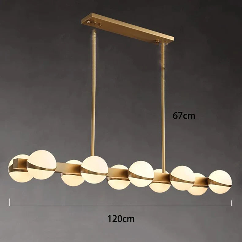 Afralia™ Modern LED Pendant Hanging Light Chandeliers for Living Room and Dining Room