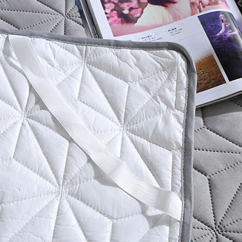 Afralia™ Cotton Quilted Waterproof Bed Protector Pad for Elderly, Children, Mother Child