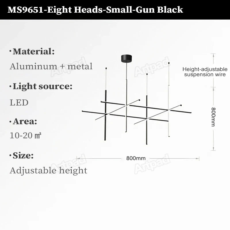 Afralia™ Post-Modern Gold LED Chandelier, Elegant Lighting for Living Room, Kitchen, Bar