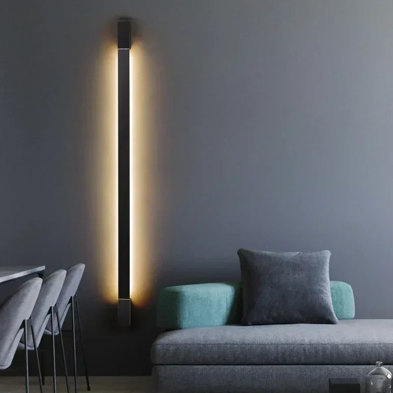 Afralia™ Long Rotatable LED Wall Lamps for Modern Minimalism Design
