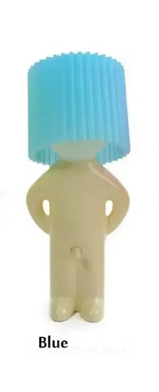 Afralia™ Night Glow Shy Man Lamp Kids Table Decor Festival Gift
