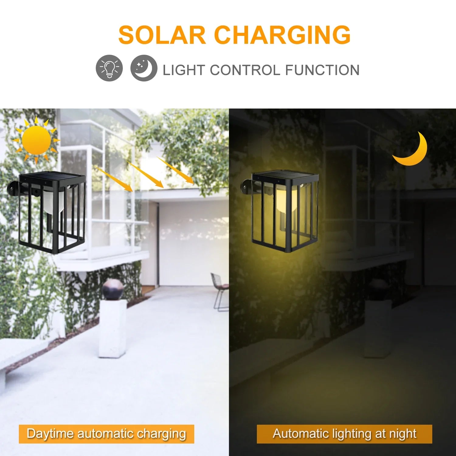 Afralia™ Solar Motion Sensor Wall Lights: 3 Lighting Mode, Waterproof Security Lamp