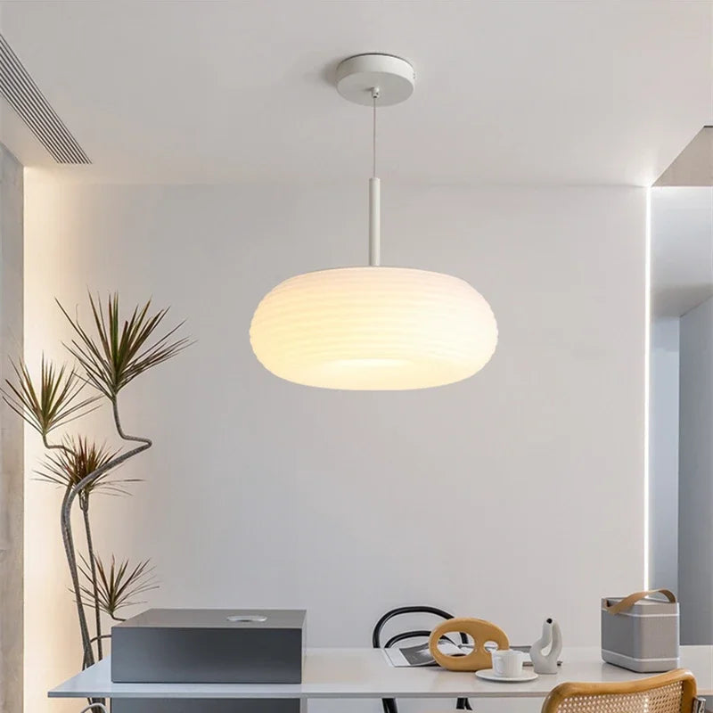 Afralia™ Minimalist PE Ceiling Pendant Light for Kitchen, Dining, and Bedroom