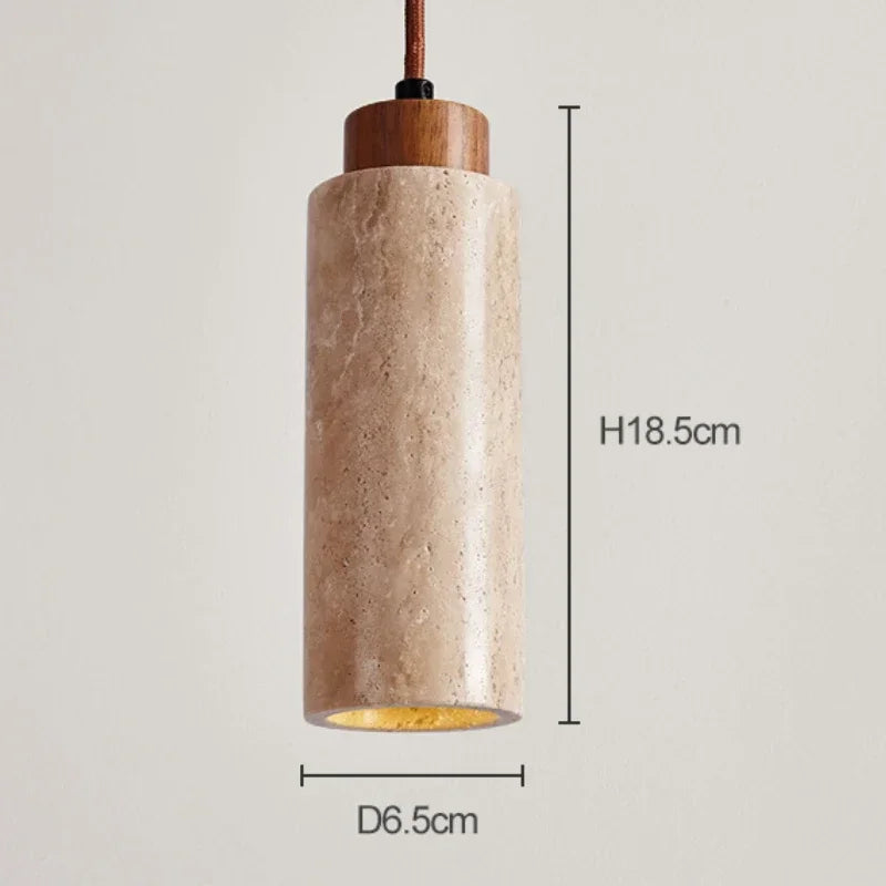 Afralia™ Terrazzo Pendant Lights: French Retro Handmade Design for Bedroom, Dining, Kitchen Island