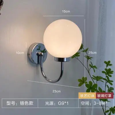 Afralia™ Glass Ball Chandelier: Luxury Nordic Living Room Lighting in Gold/Chrome